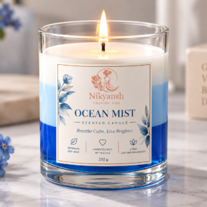 Ocean Mist — Layered Scented Candle